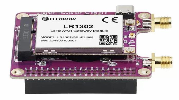 Elecrow LR1302 LoRaWAN HAT für den Raspberry Pi im Praxistest